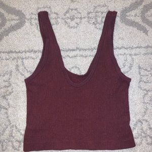 UO drew seamless rib tank top